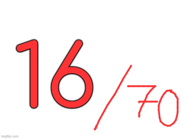 16 | made w/ Imgflip meme maker