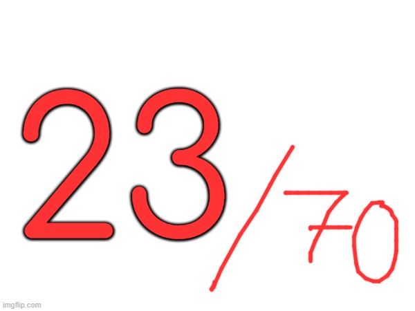 23 | made w/ Imgflip meme maker