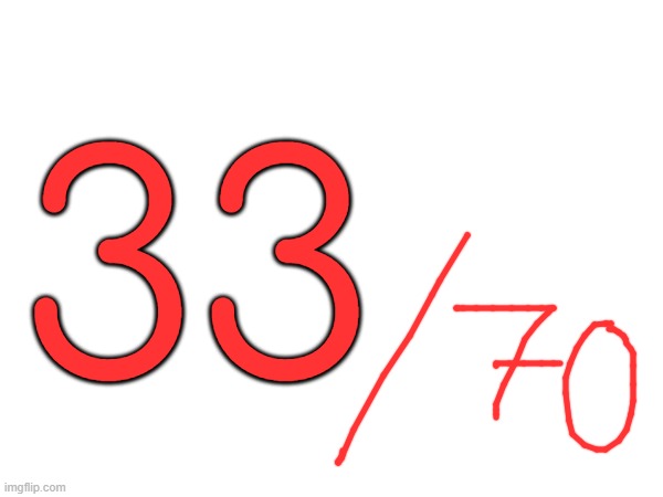 33 | made w/ Imgflip meme maker