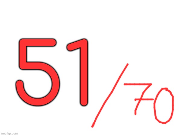 51 | made w/ Imgflip meme maker