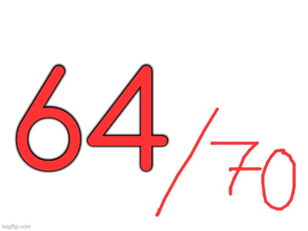 64 | made w/ Imgflip meme maker