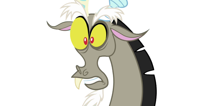 Discord From My Little Pony Blank Meme Template