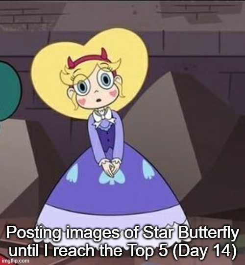 Day 14 | Posting images of Star Butterfly until I reach the Top 5 (Day 14) | image tagged in star butterfly | made w/ Imgflip meme maker