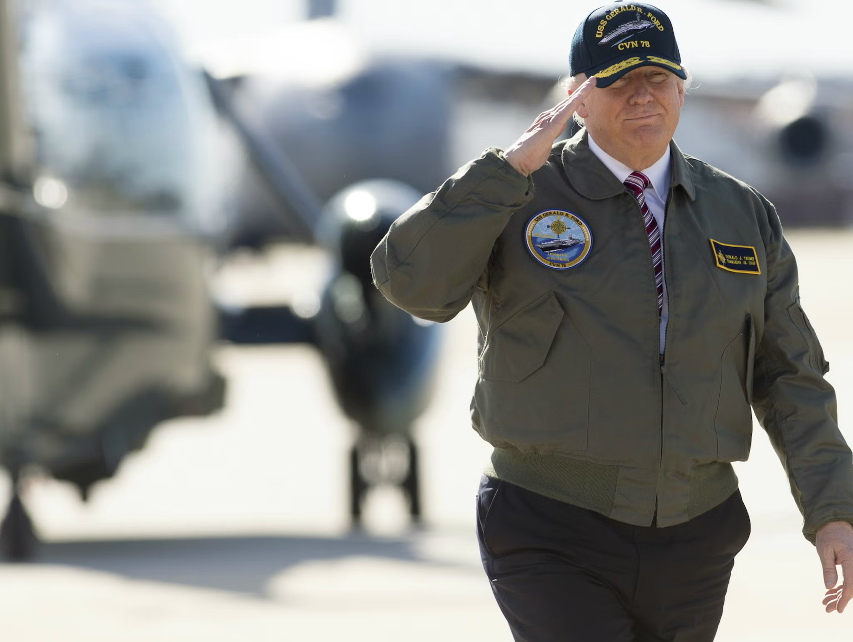 Military Trump Blank Meme Template