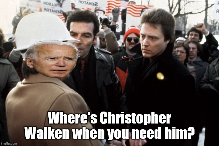 World War III | Where's Christopher Walken when you need him? | image tagged in joe biden,dead zone,christopher walken | made w/ Imgflip meme maker