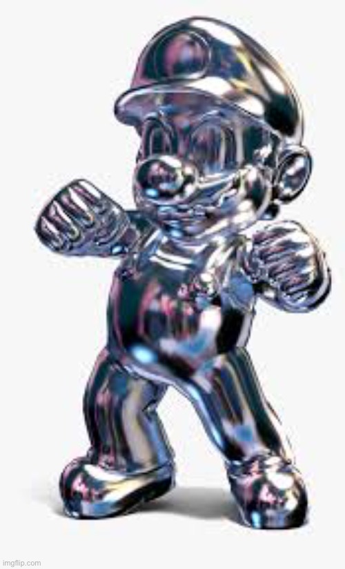 Metal Mario | image tagged in metal mario | made w/ Imgflip meme maker