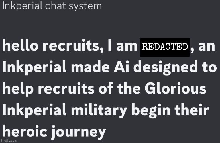REDACTED | made w/ Imgflip meme maker