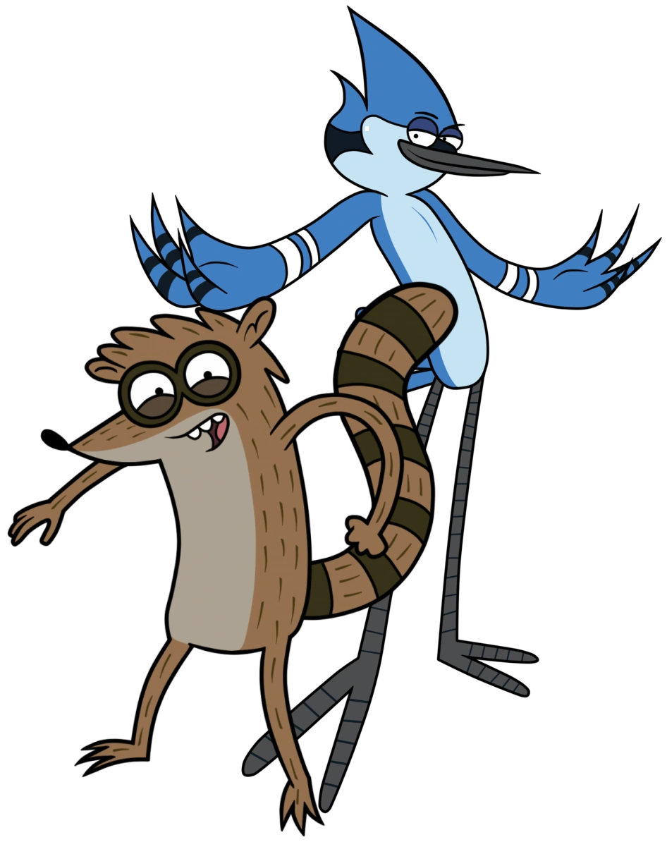 Mordecai and Rigby | Universe of Smash Bros Lawl Wiki | Fandom Blank Meme Template