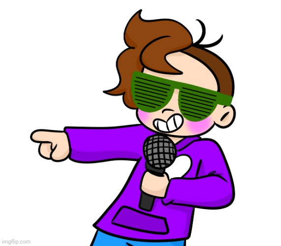 image tagged in gummy pointing with microphone and sunglasses | made w/ Imgflip meme maker