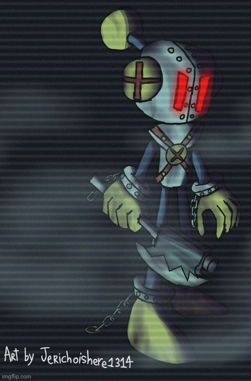 Iron Mask Bomber (Art by jerichoishere1314) | made w/ Imgflip meme maker