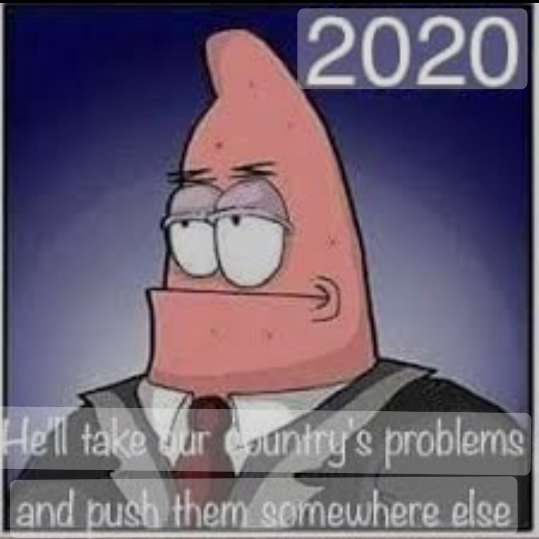 High Quality Patrick Star For President Blank Meme Template