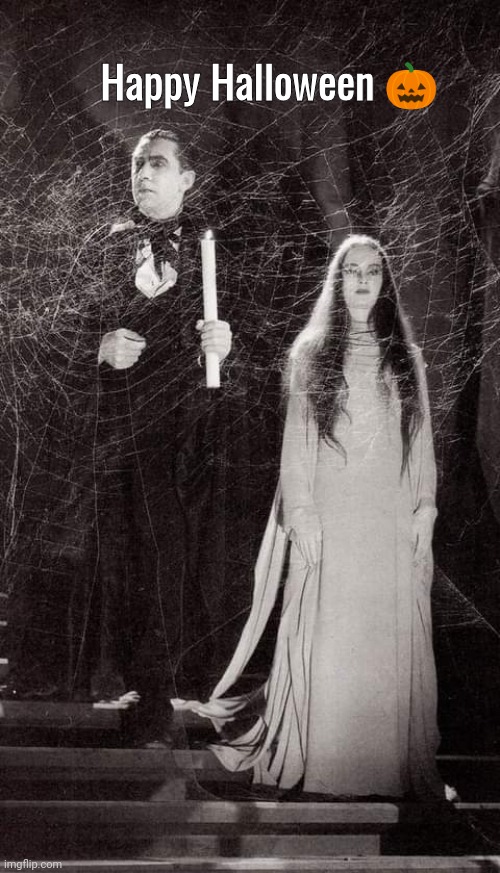 Happy Halloween Bela Lugosi | Happy Halloween 🎃 | image tagged in vampires | made w/ Imgflip meme maker