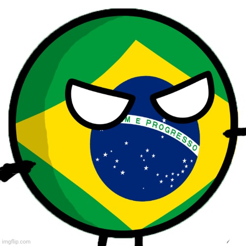 Brazil country ball | image tagged in brazil country ball | made w/ Imgflip meme maker