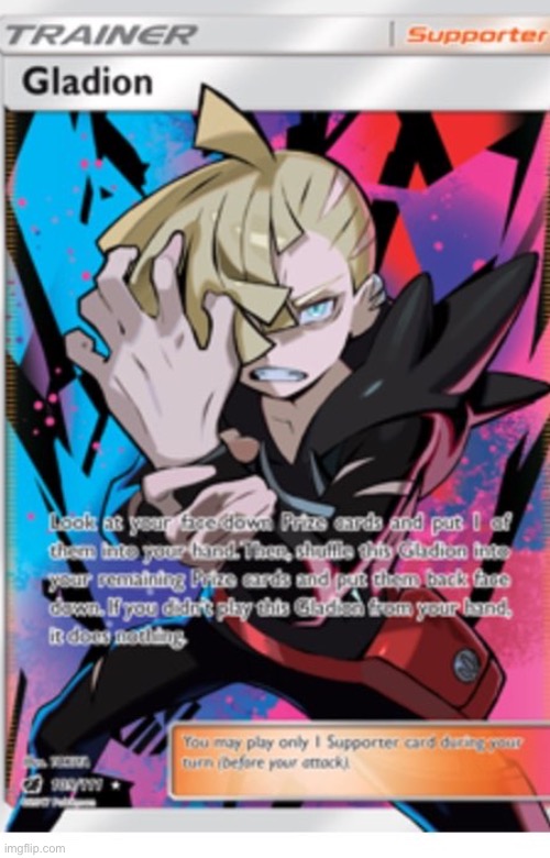 Gladion | made w/ Imgflip meme maker