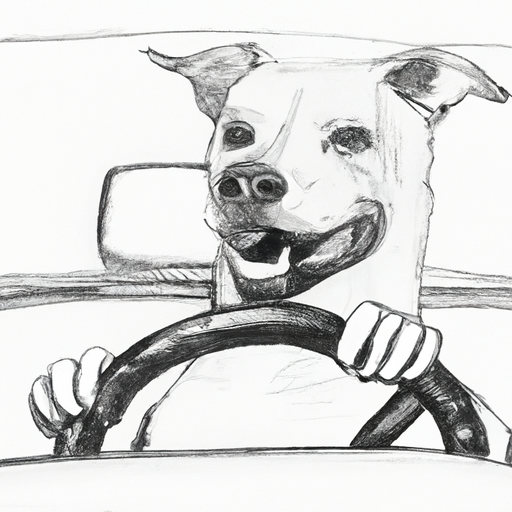 dog driving car Blank Meme Template