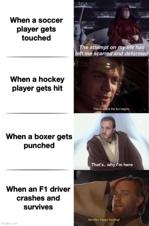 Well, seems like Star Wars can truly explain sports! | image tagged in star wars,sports,anything | made w/ Imgflip meme maker