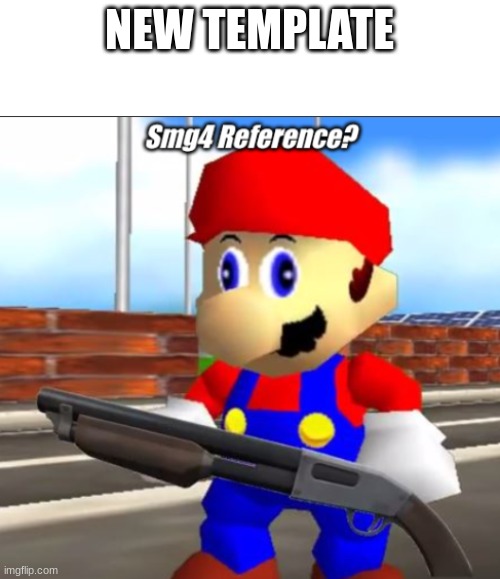 You big monkey | NEW TEMPLATE | image tagged in smg4 reference | made w/ Imgflip meme maker