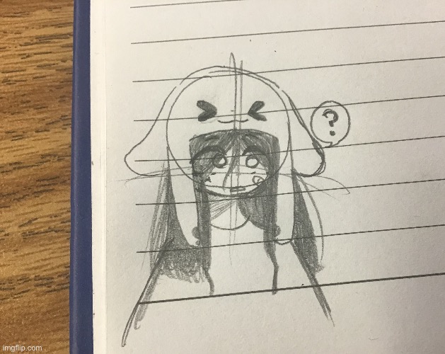 Silly lil doodle I did in first period | image tagged in doodle,random | made w/ Imgflip meme maker