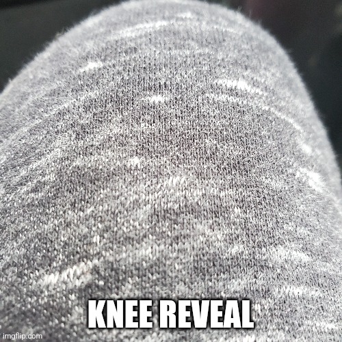 10 upvotes and I do a thumb reveal | KNEE REVEAL | image tagged in memes | made w/ Imgflip meme maker