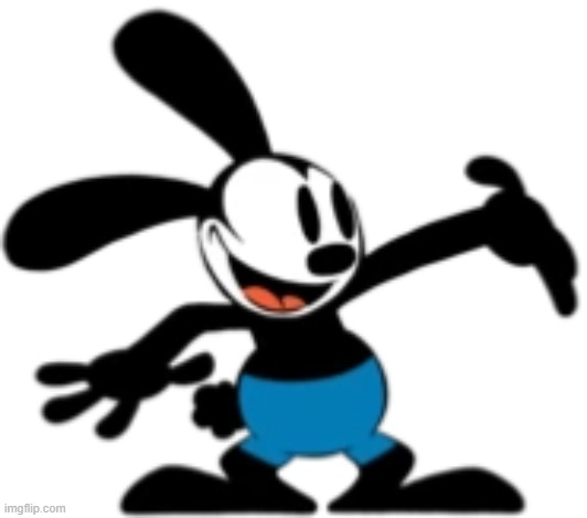 Oswald the lucky rabbit | image tagged in oswald the lucky rabbit | made w/ Imgflip meme maker