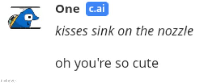 1 X Sink confirmed | made w/ Imgflip meme maker