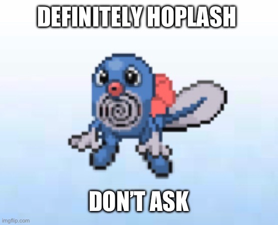 DEFINITELY HOPLASH; DON’T ASK | made w/ Imgflip meme maker