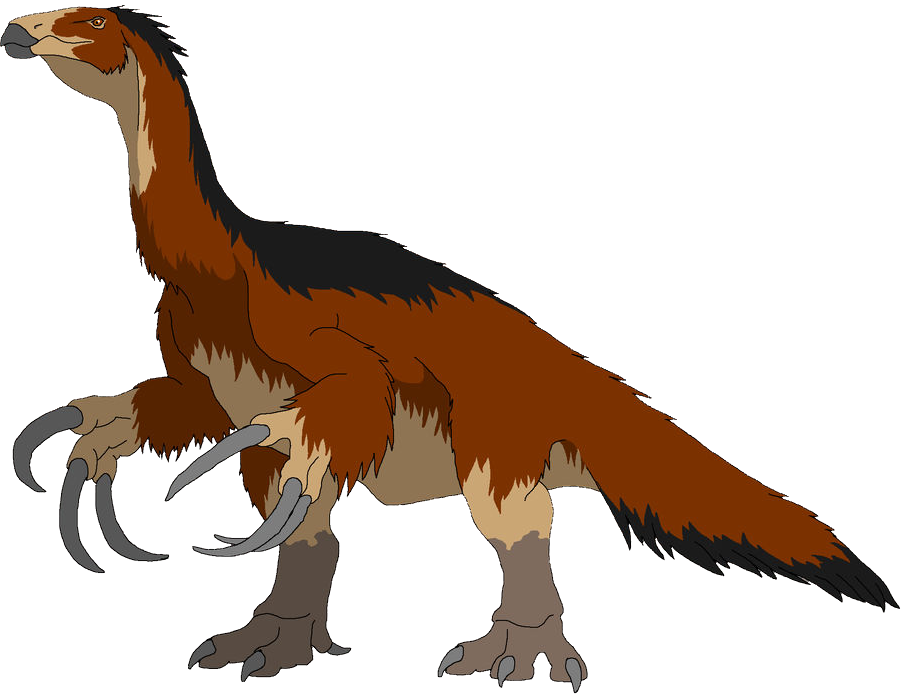 High Quality Therizinosaurus (Male) Blank Meme Template