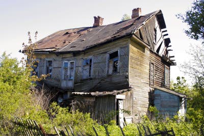 Abandoned house Blank Meme Template