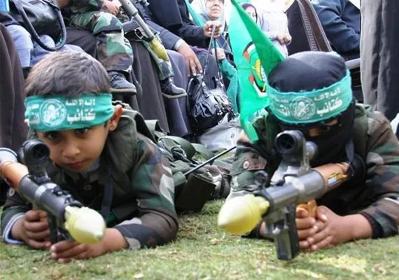 High Quality Hamas Children Martyrs Suicide Cult JPP Blank Meme Template