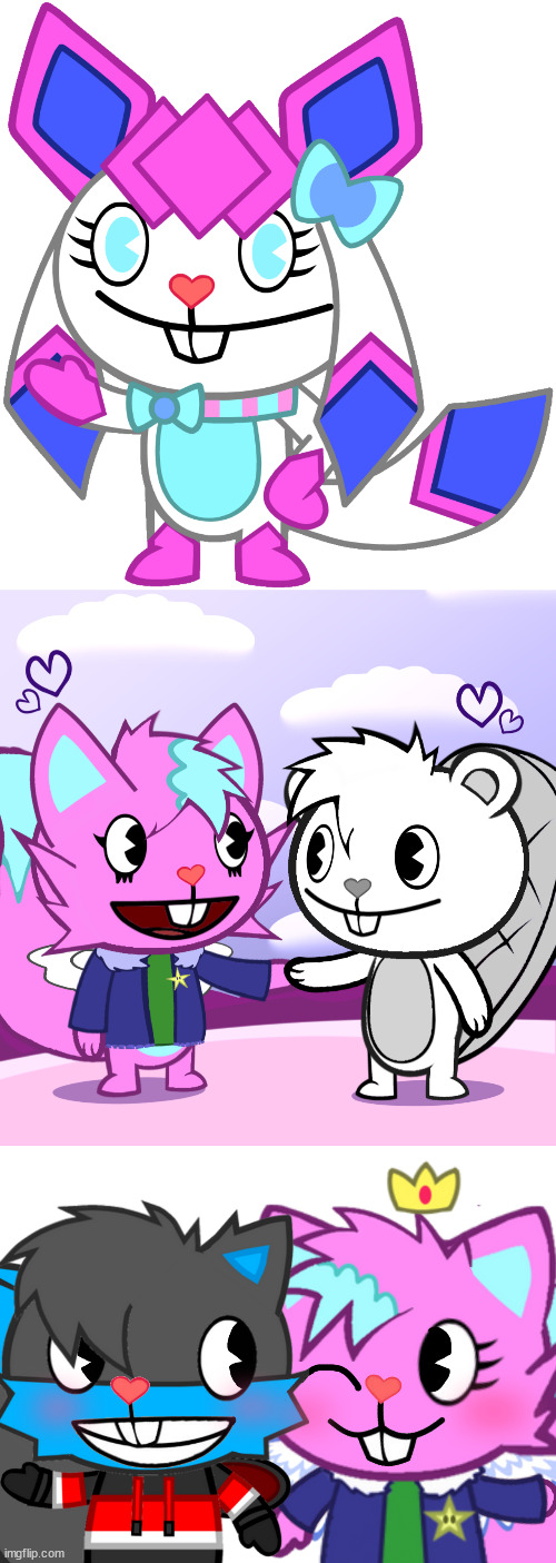 image tagged in htf sylceon by ki,kitty x koda art by grisy | made w/ Imgflip meme maker