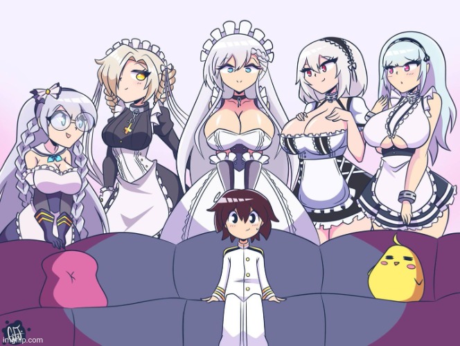 Anime maids | image tagged in anime maids | made w/ Imgflip meme maker