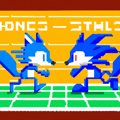 Sonic VS Tails Blank Meme Template