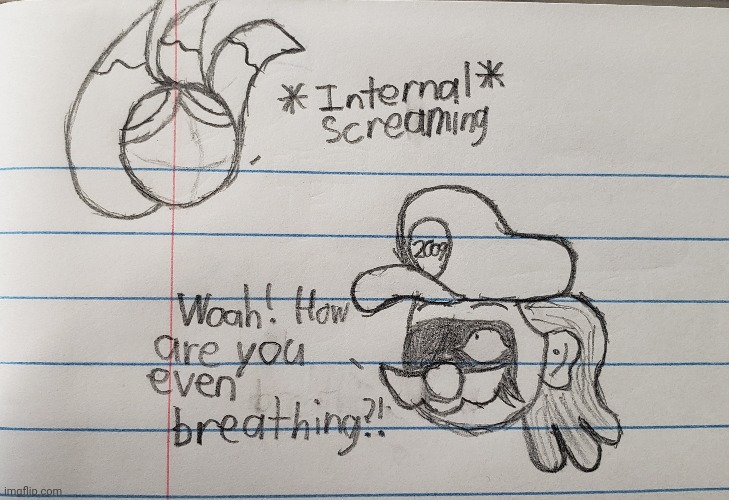 Goofy ahh doodle in class: Blank | image tagged in school,class,drawing | made w/ Imgflip meme maker