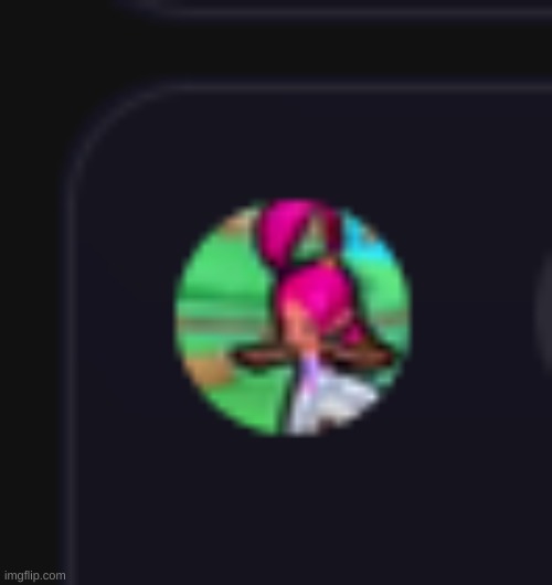 i made her my pfp | made w/ Imgflip meme maker