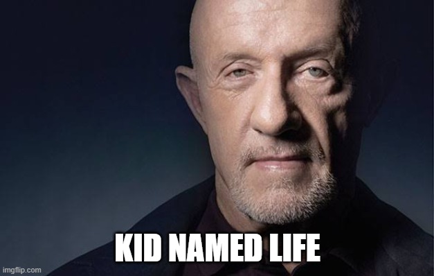 Kid Named | KID NAMED LIFE | image tagged in kid named | made w/ Imgflip meme maker