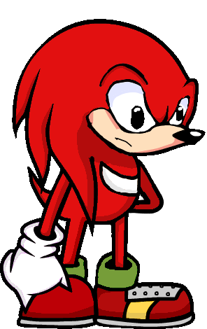 Knuckles The Echidna (Fnf) Meme Template