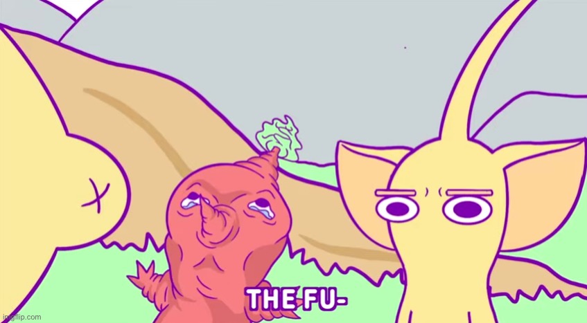 Yellow Pikmin bruh | image tagged in yellow pikmin bruh | made w/ Imgflip meme maker