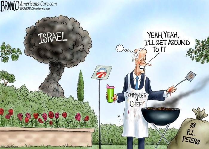 R. L Peters. | image tagged in israel,democrats,joe biden,political meme | made w/ Imgflip meme maker
