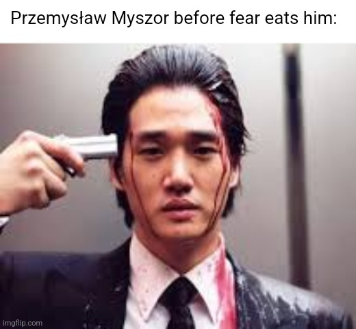 Music | Przemysław Myszor before fear eats him: | image tagged in music | made w/ Imgflip meme maker
