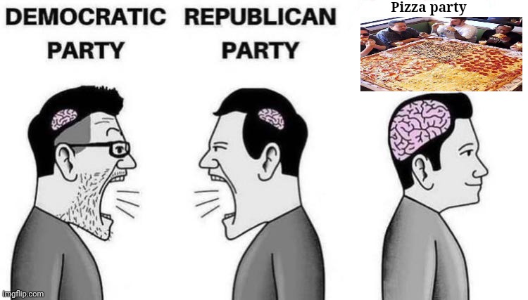 Aw yes, Pizza party | Pizza party | image tagged in party,parties,pizza party,memes,pizza,pizzas | made w/ Imgflip meme maker