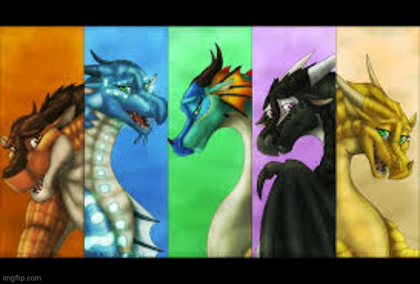 The Dragonets | image tagged in the dragonets | made w/ Imgflip meme maker