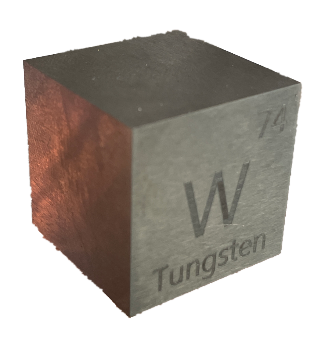 High Quality Tungsten cube (from luciteria 1in Blank Meme Template
