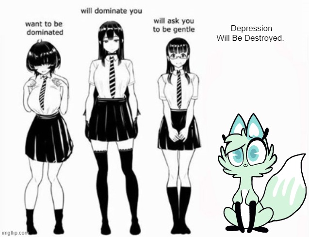 "Depression Will Be No More By 2024" -Slushi | Depression Will Be Destroyed. | image tagged in domination stats,no more depression,chikn nuggit,slushi for 2024,slushi | made w/ Imgflip meme maker