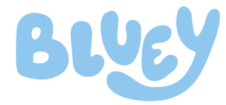 Bluey Logo Blank Meme Template