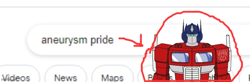 aneurysm pride isnt reallly a thing tho | made w/ Imgflip meme maker