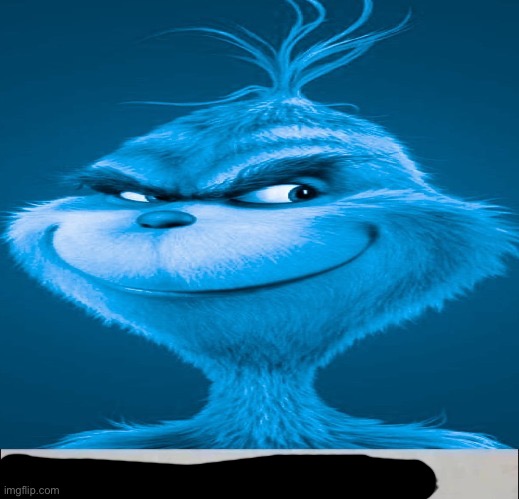 Blue Grinch Knee Surgery template | image tagged in blue grinch knee surgery template | made w/ Imgflip meme maker