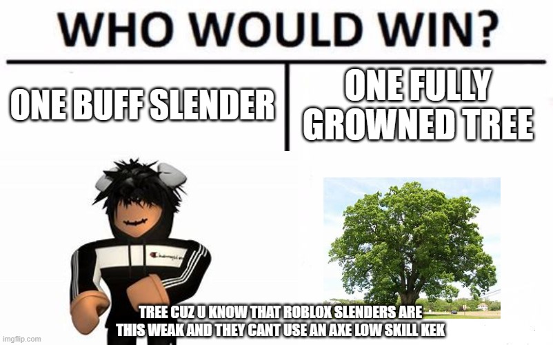 BECOMING A BUFF SLENDER IN ROBLOX 