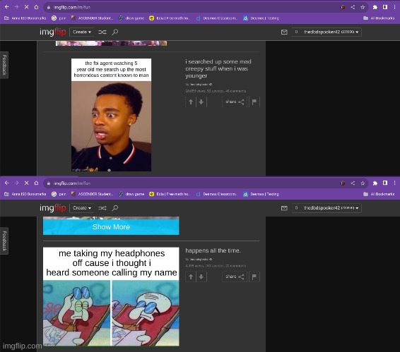both my memes hit the front page! | made w/ Imgflip meme maker