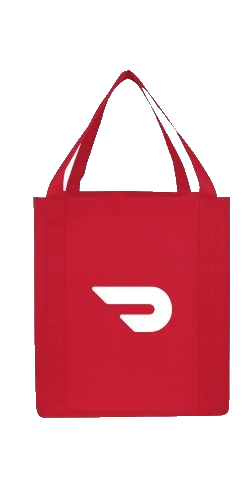 Door dash bag Blank Meme Template