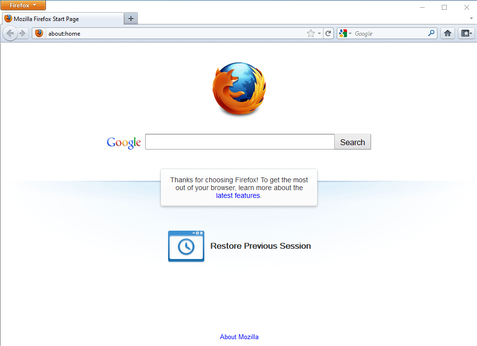 Firefox Blank Meme Template